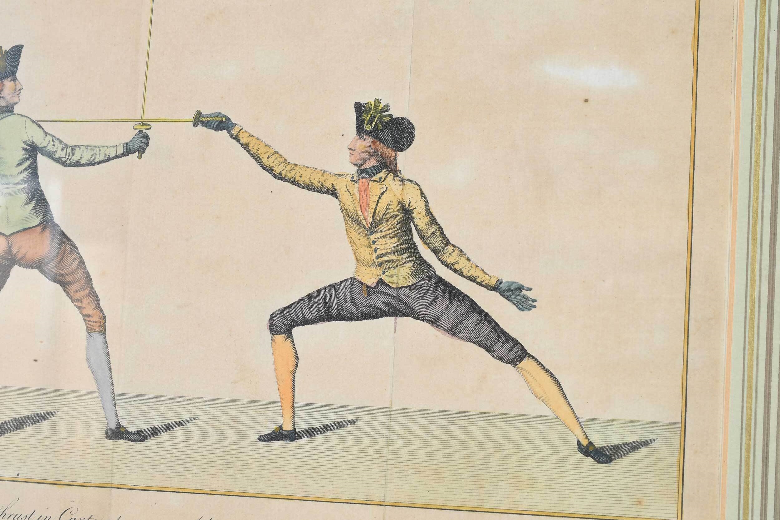 John Mcarthur | Two fencing prints from Theory and Practice of Fencing ...