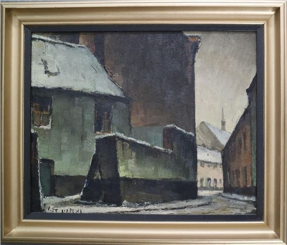 Vieuw in Ghent by Piet Lippens