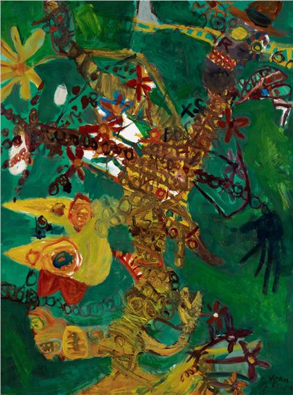 CHILD'S SEVENTH BIRTHDAY by John Olsen, 1962