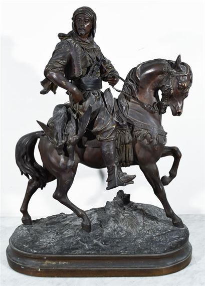 CAZADOR by Émile Coriolan Hippolyte Guillemin, finales del siglo XIX-principios del XX