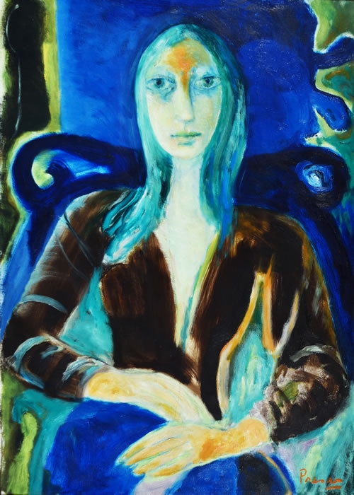 Artwork by Leopoldo Presas, FIGURA, Made of Oil on canvas