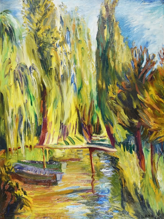 Artwork by Jorge Larco, PAISAJE, Made of Oil on canvas