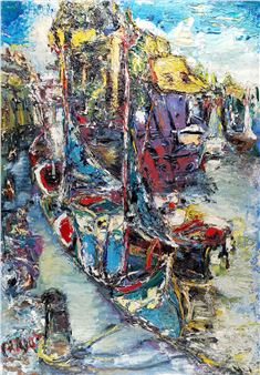 Bassin d'Honfleur - Pierrette Paillot