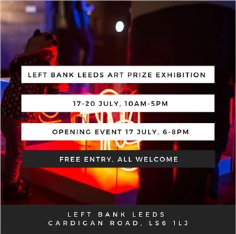 Left Bank Leeds Art Prize 2019: Shortlist Announced