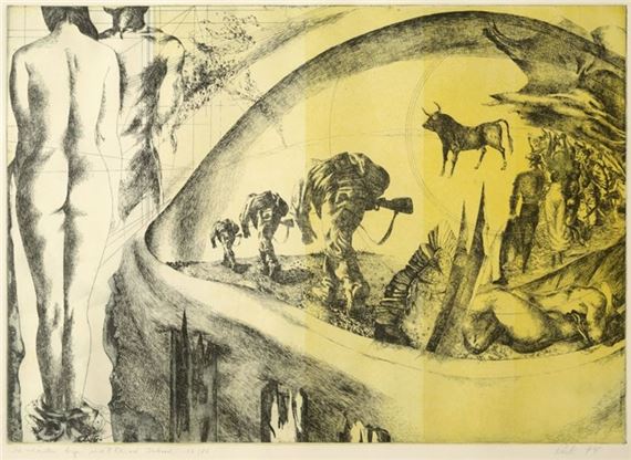 Arno Rink | Die schönsten Augen nach P. Éluard (1974) | MutualArt