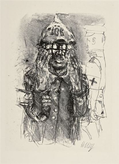Bernhard Heisig | Krieg (1979) | MutualArt