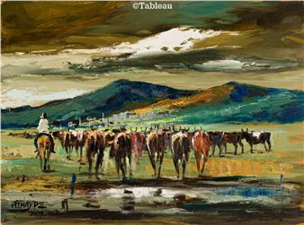 Conduzindo a boiada - Athayde Lopes