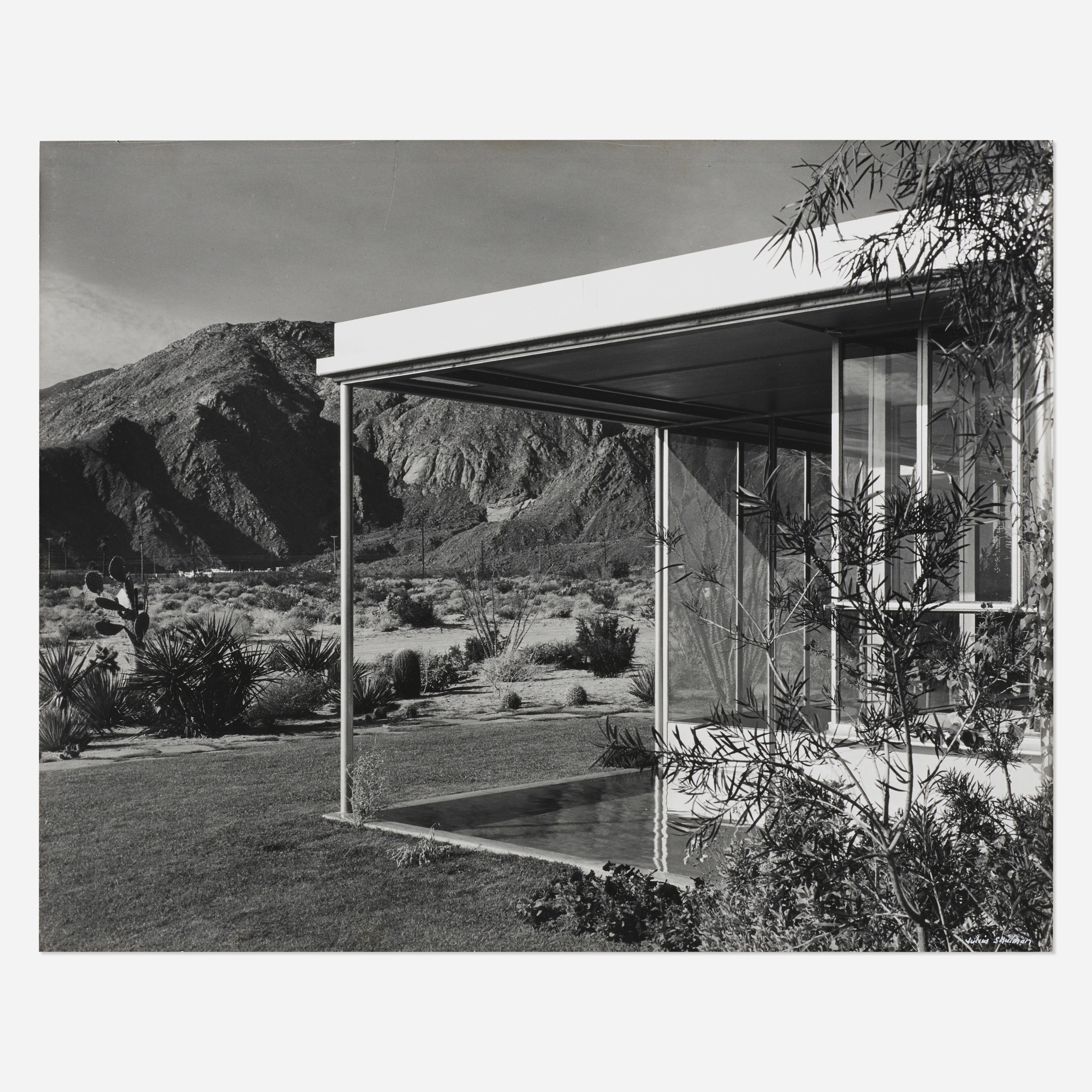 Julius Shulman | The Grace Lewis Miller House photograph | MutualArt