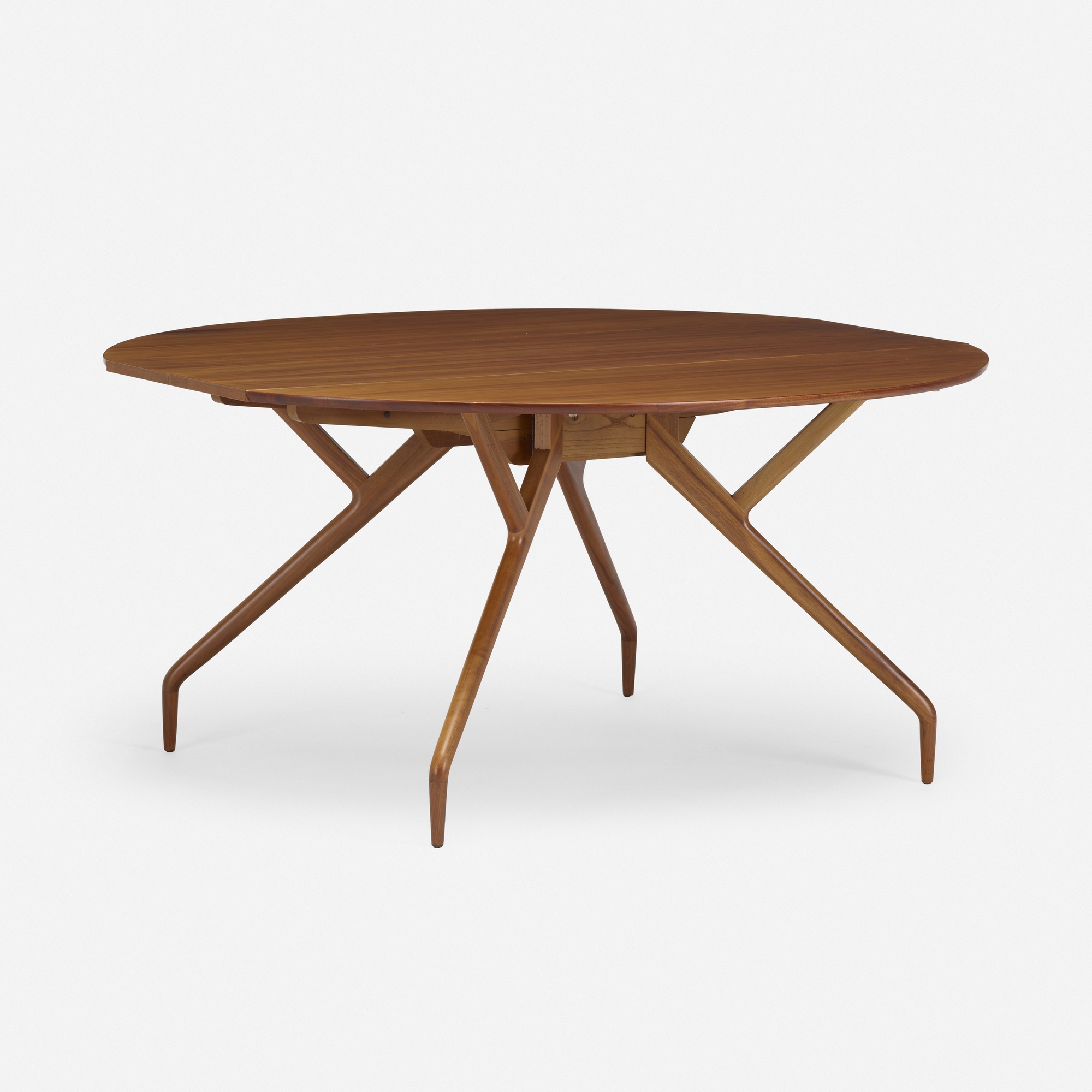 Greta Magnusson Grossman | Spider drop-leaf dining table (Circa 1952 ...