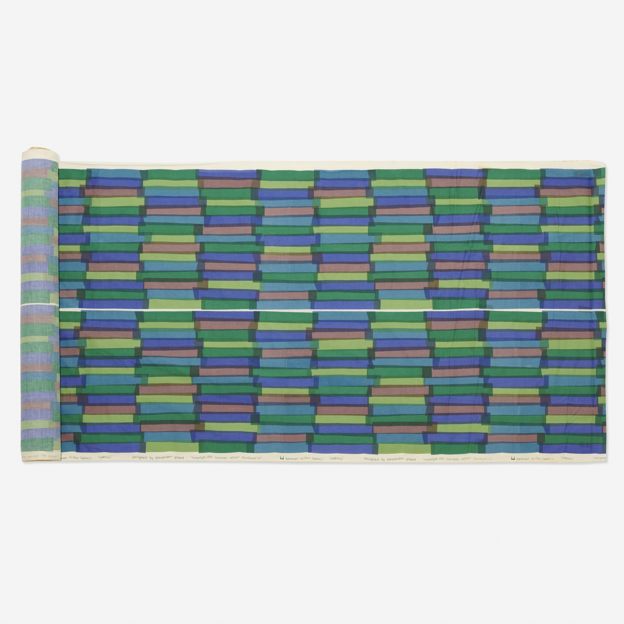 Alexander Girard | Ribbons textile (1957) | MutualArt