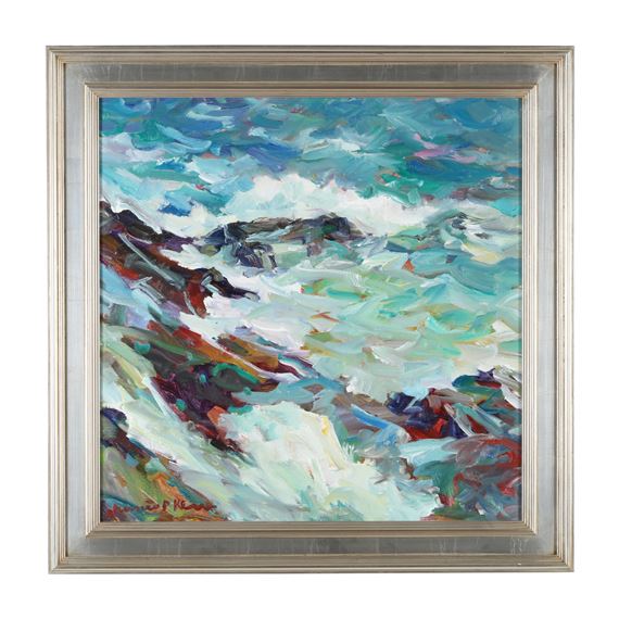 James P. Kerr | Bass Rocks Surf | MutualArt