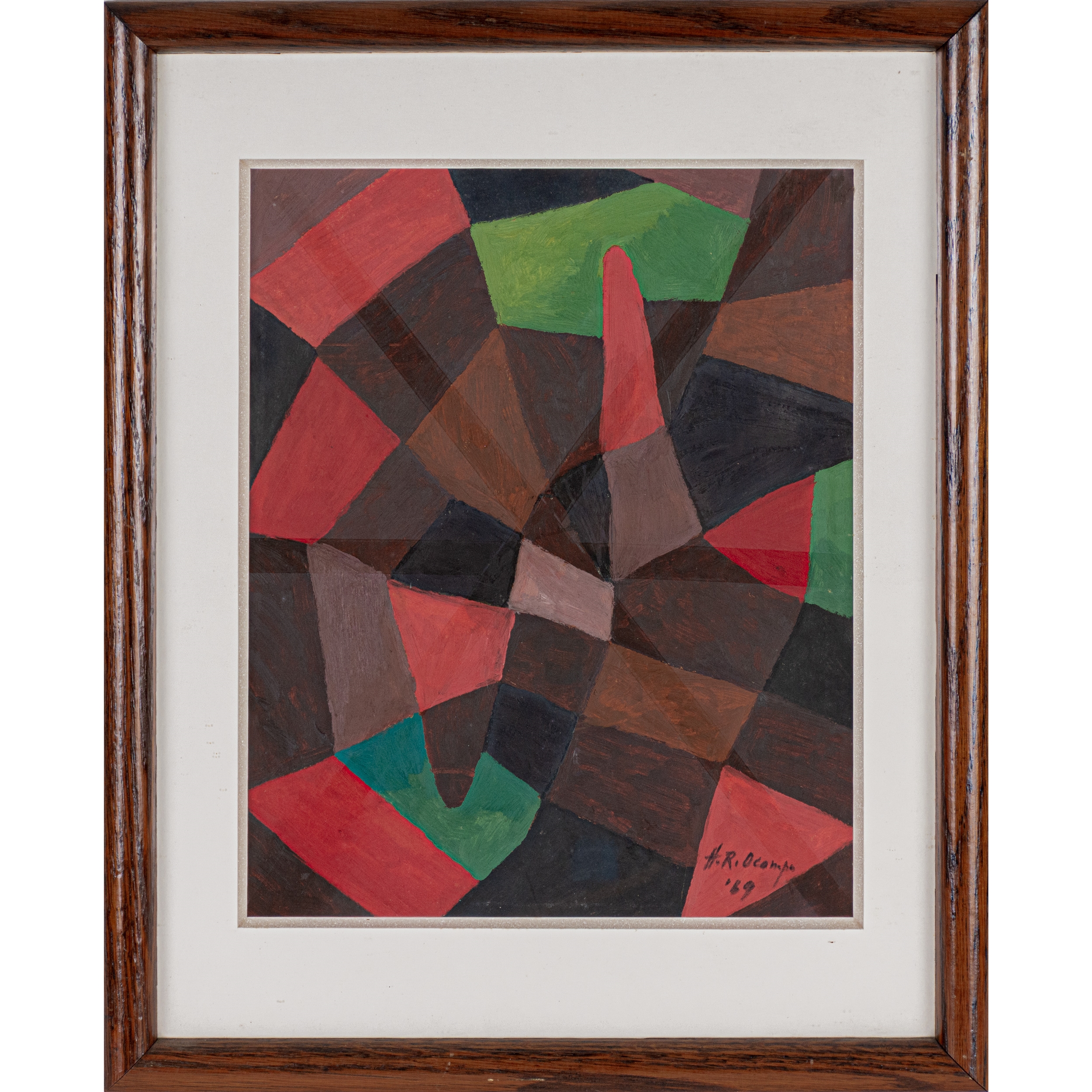 Artwork by Hernando Ocampo, Untitled (Abstract), Made of Acrylic on paper