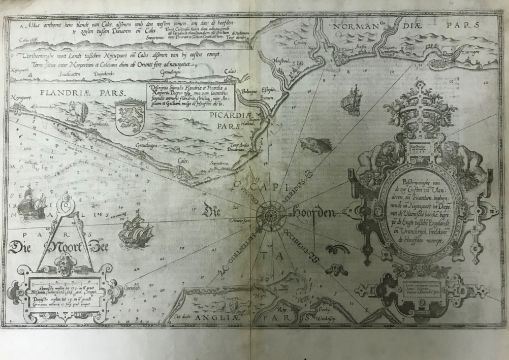 Lucas Janszoon Waghenaer | A map of the Coasts of Flanders, Normandy ...