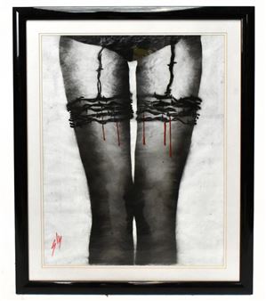 Barbed Wire Stockings - Juan Sly