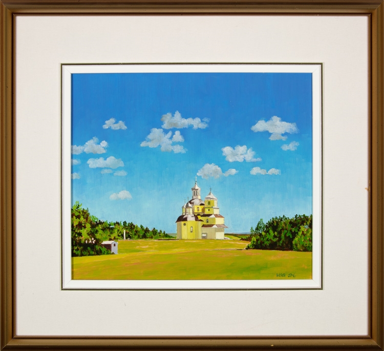 Artwork by William Robert Sinclair, Saints Peter and Paul Russo-Orthodox Church, Made of oil on canvas