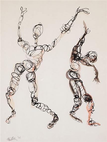 Untitled (Sketch) by Charles Pachter, dated 1961