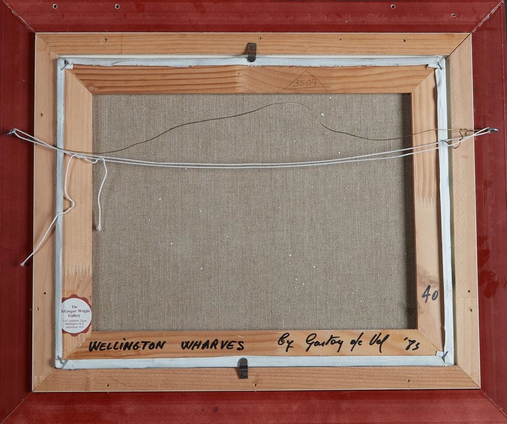 Gaston de Vel Wellington Wharves (1983) MutualArt