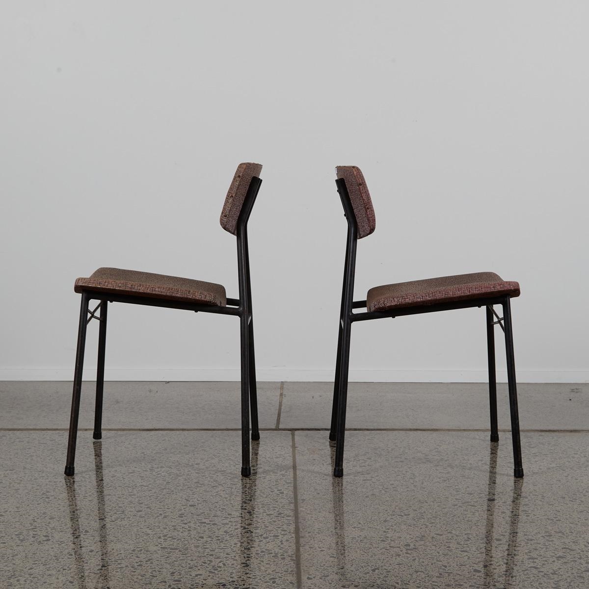 Artwork by John Crichton, A Pair of Rare John Crichton Dining Chairs