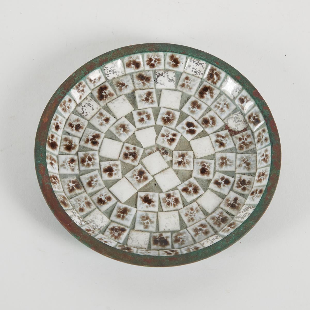 Artwork by John Crichton, A Small John Crichton Mosaic Bowl, Made of Ceramics
