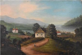 Countryside landscape - Julius Holm