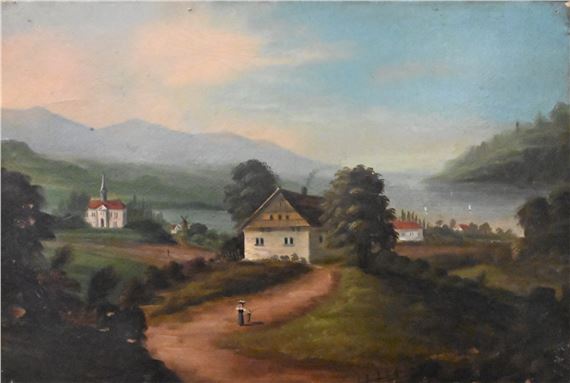 Countryside landscape - Julius Holm