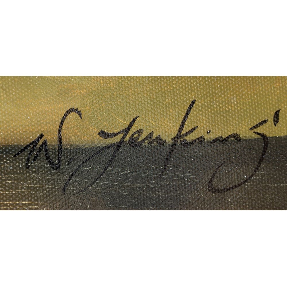 Artwork by W. Jenkins, still life of fruit, Made of Oil on Canvas