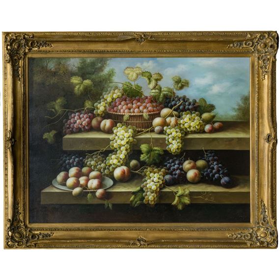 still life of fruit by W. Jenkins