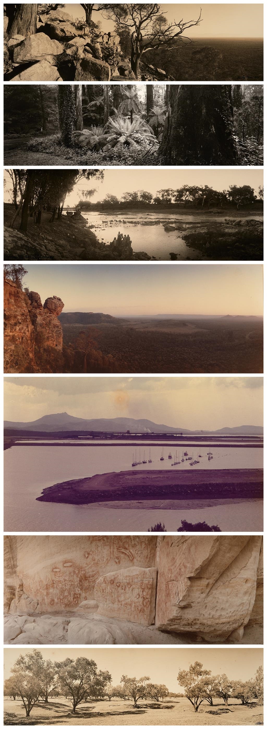 Artwork by Wesley Stacey, Landscape Panoramas, Made of prints