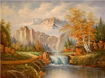 R. Boren | 24 Artworks at Auction | MutualArt