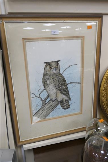 eagle owl by Eric Peake