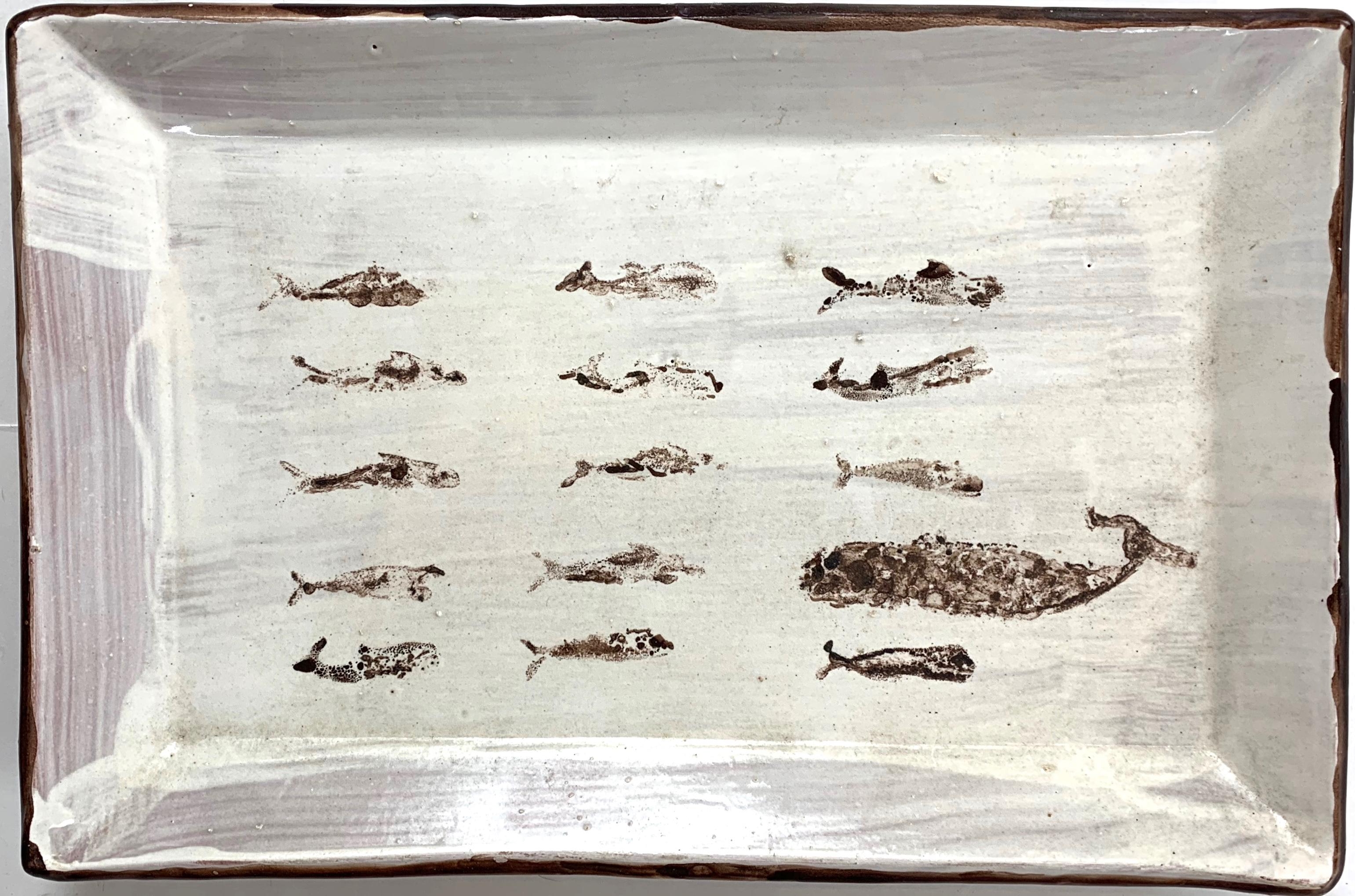 Daniel Ranalli | Whale Stamp Platter | MutualArt