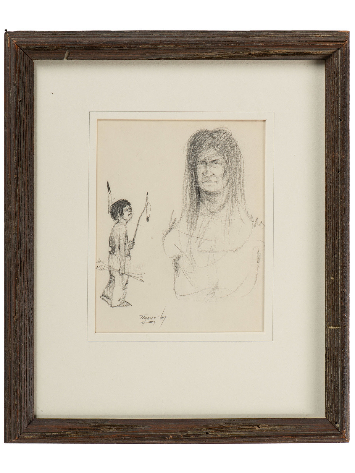 Jerome Tiger untitled MutualArt