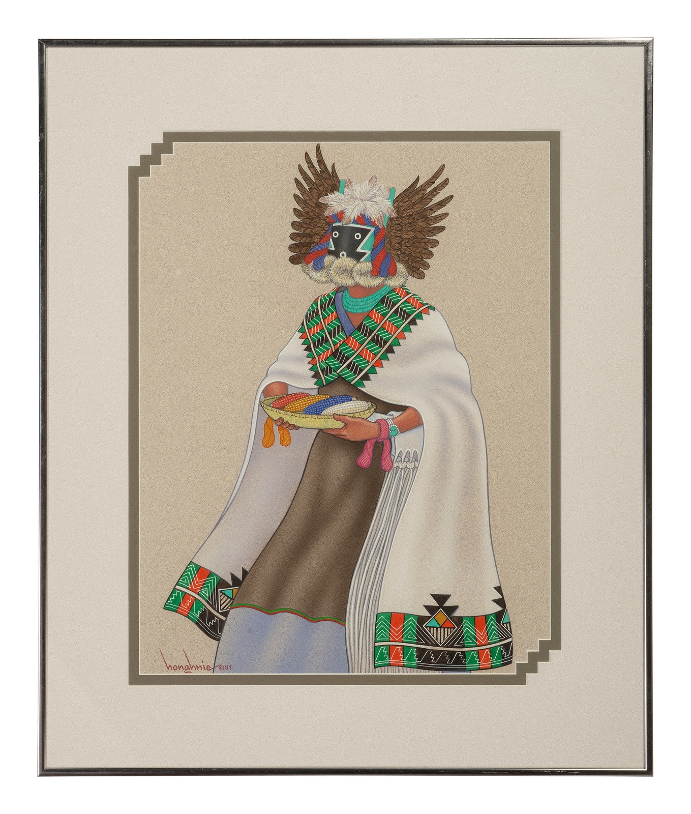 Native American Crow Art