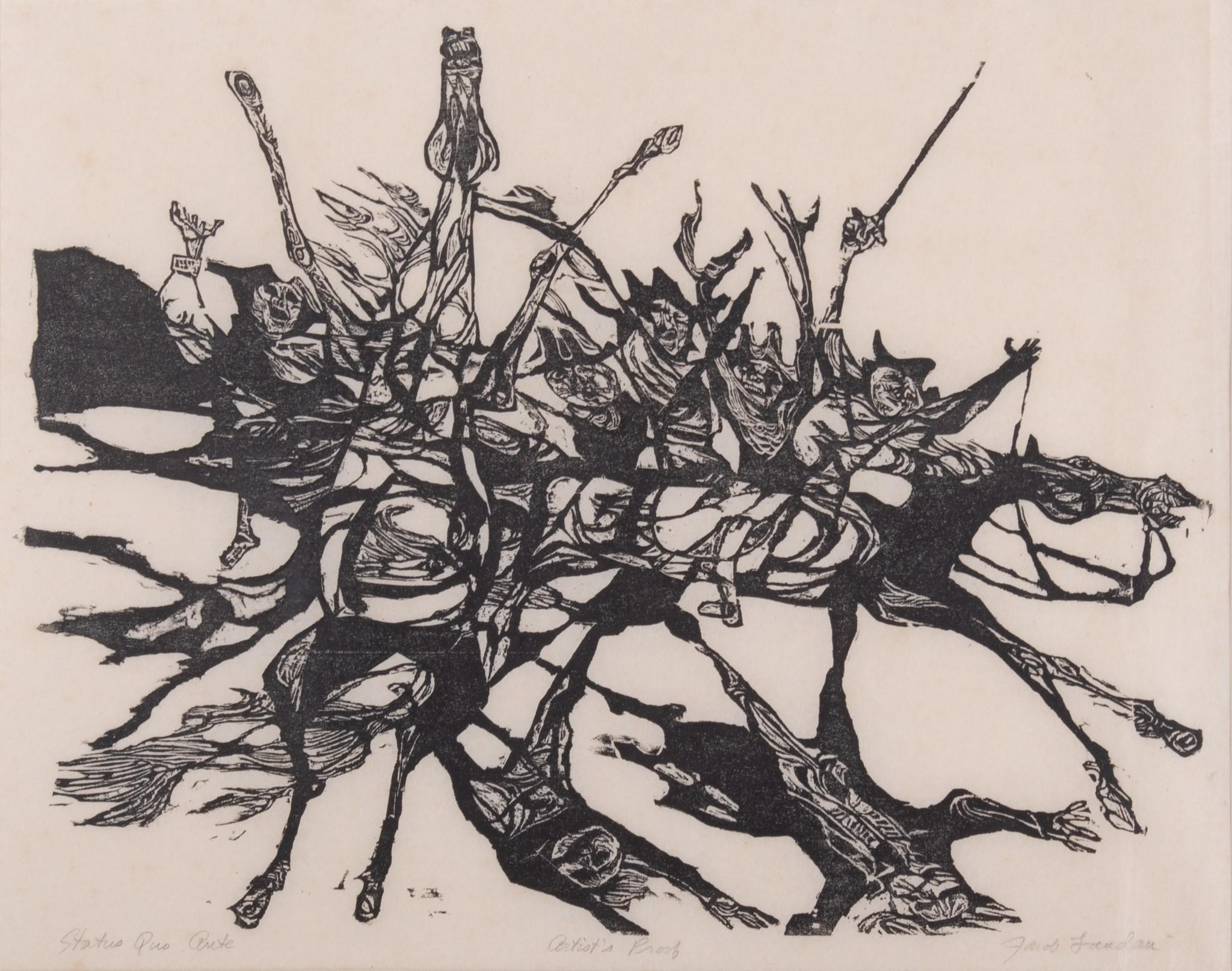 Jacob Landau Status Quo Ante MutualArt