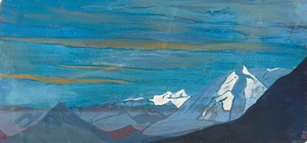 Himalayan Snows by Nicholas Roerich