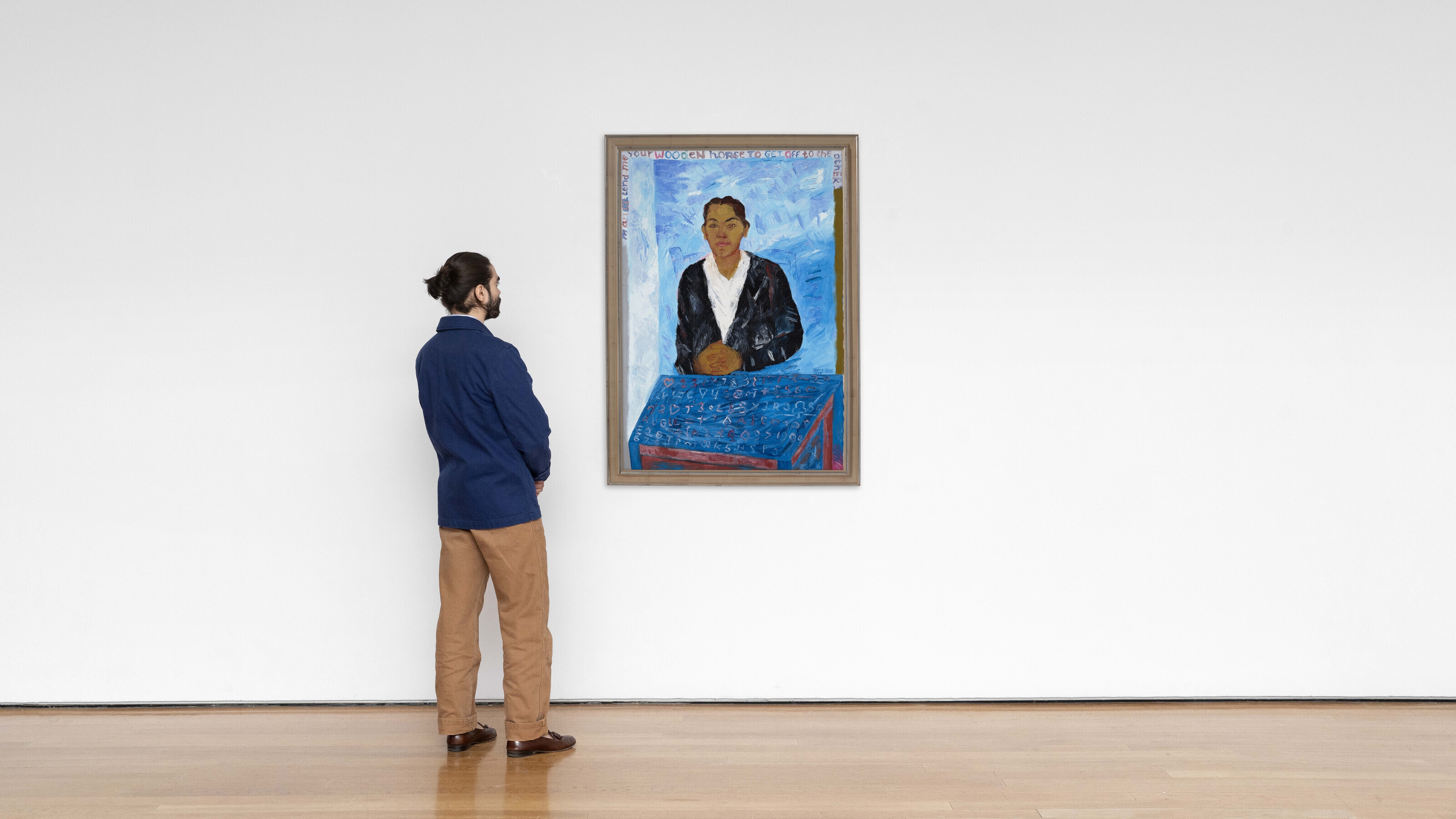 Artwork by Arpita Singh, My Daughter, Made of oil on canvas