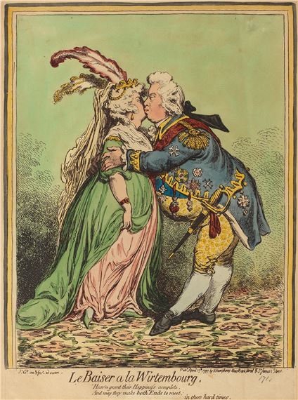 'Le Baiser à la Wirtembourg'; 'Introduction of the Citizen Volpone'