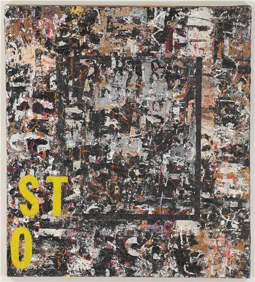 "Post No Bills" by Yvonne Wesser, 1986