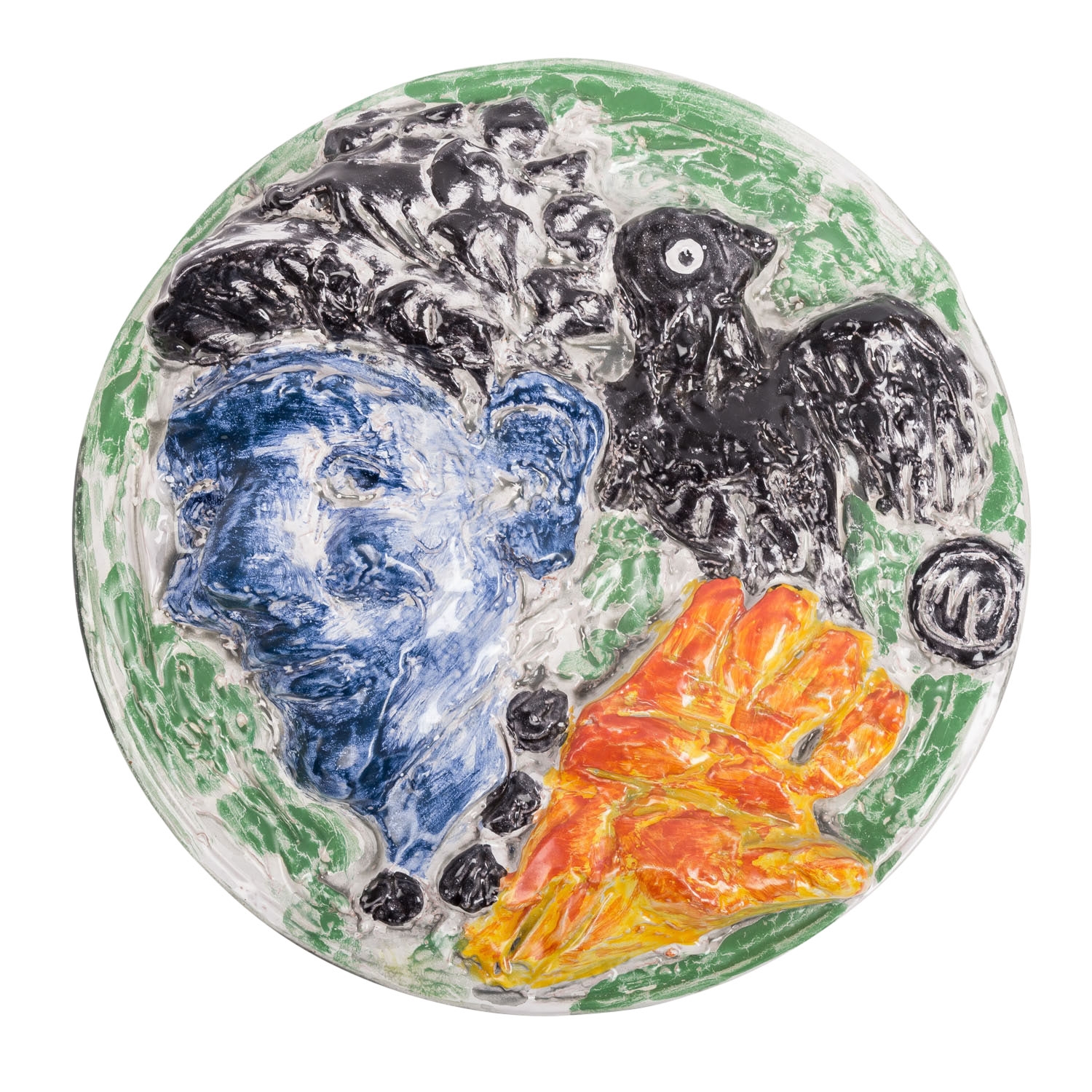 Markus Lüpertz | Dove in the hand (2001) | MutualArt