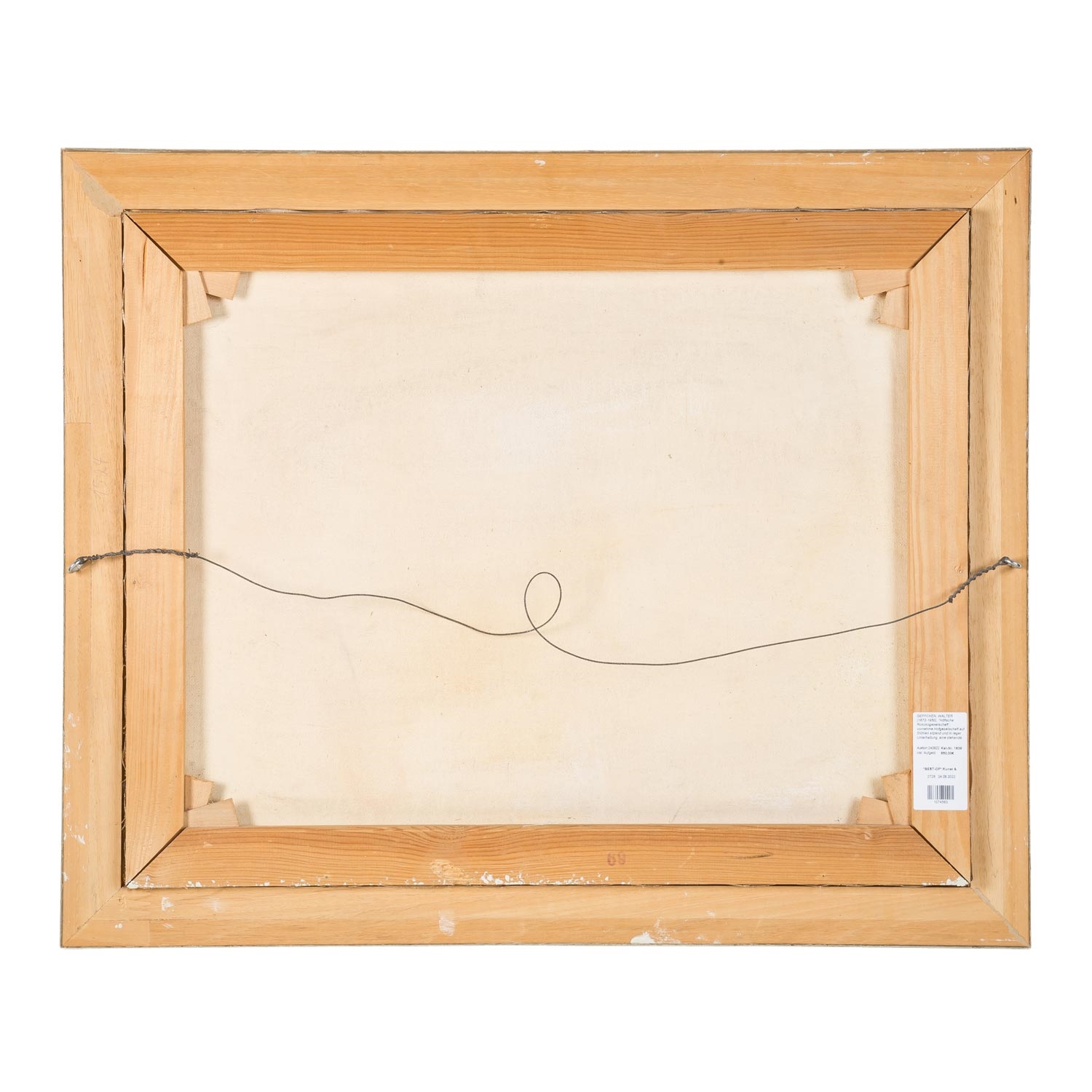 Artwork by Walter Geffcken, Courtly Rococo Society, Made of oil/ canvas