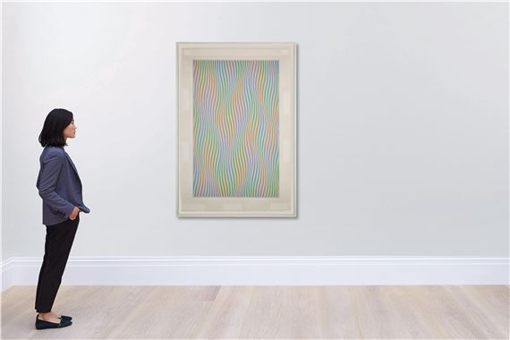 Bridget Riley | Elapse (S. 30) (1982) | MutualArt