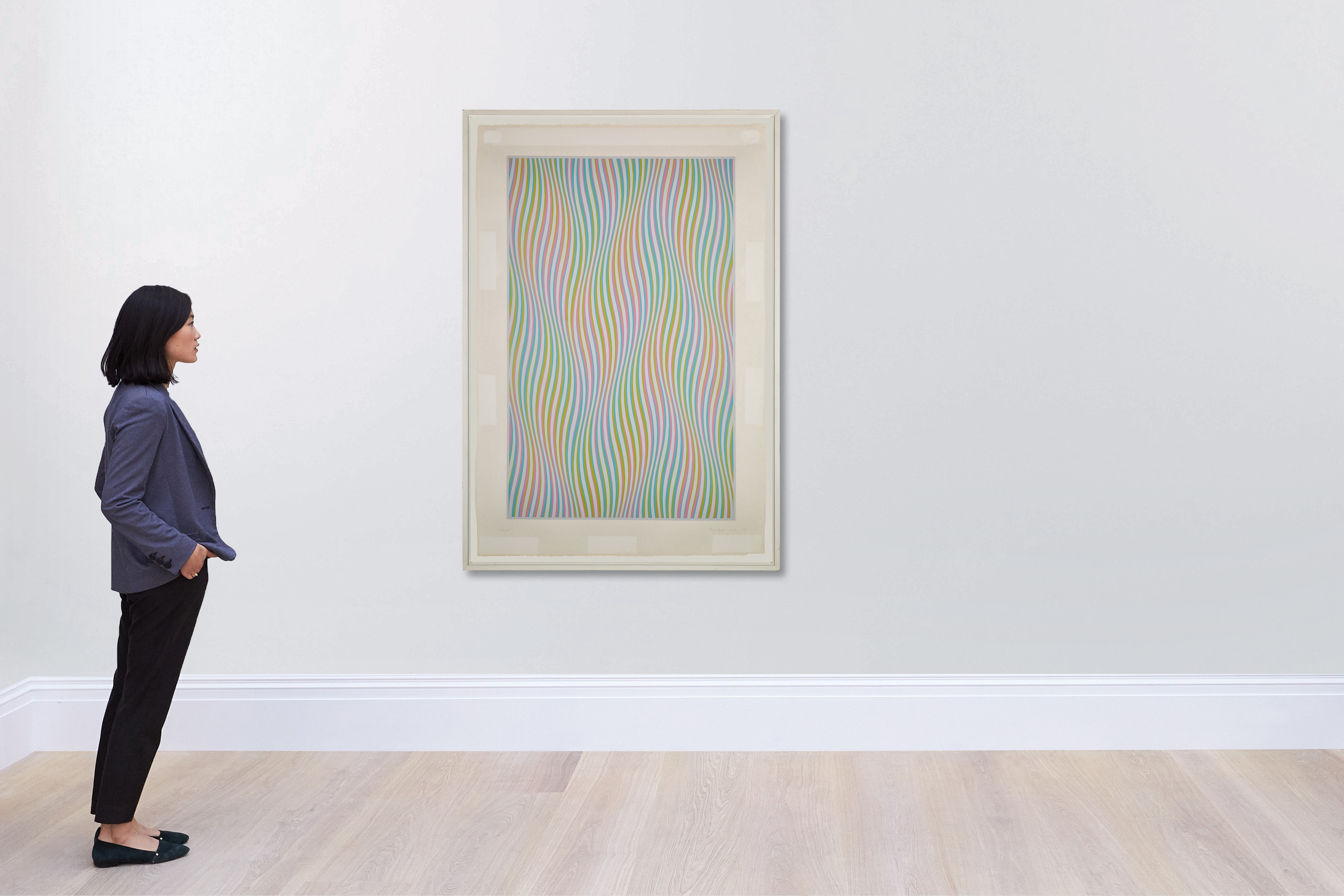 Bridget Riley | Elapse (S. 30) (1982) | MutualArt