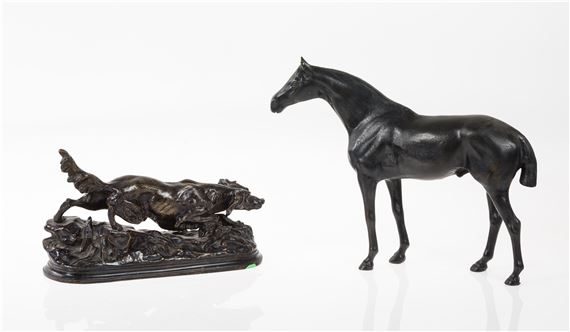 Perro de caza by Jules Moigniez