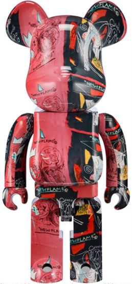Medicom Toy Bearbrick 1000% X Jean-Michel Basquiat #2 – Neuf