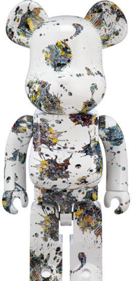 Be@rbrick | Jackson Pollock Studio (Splash) 1000% (2020) | MutualArt