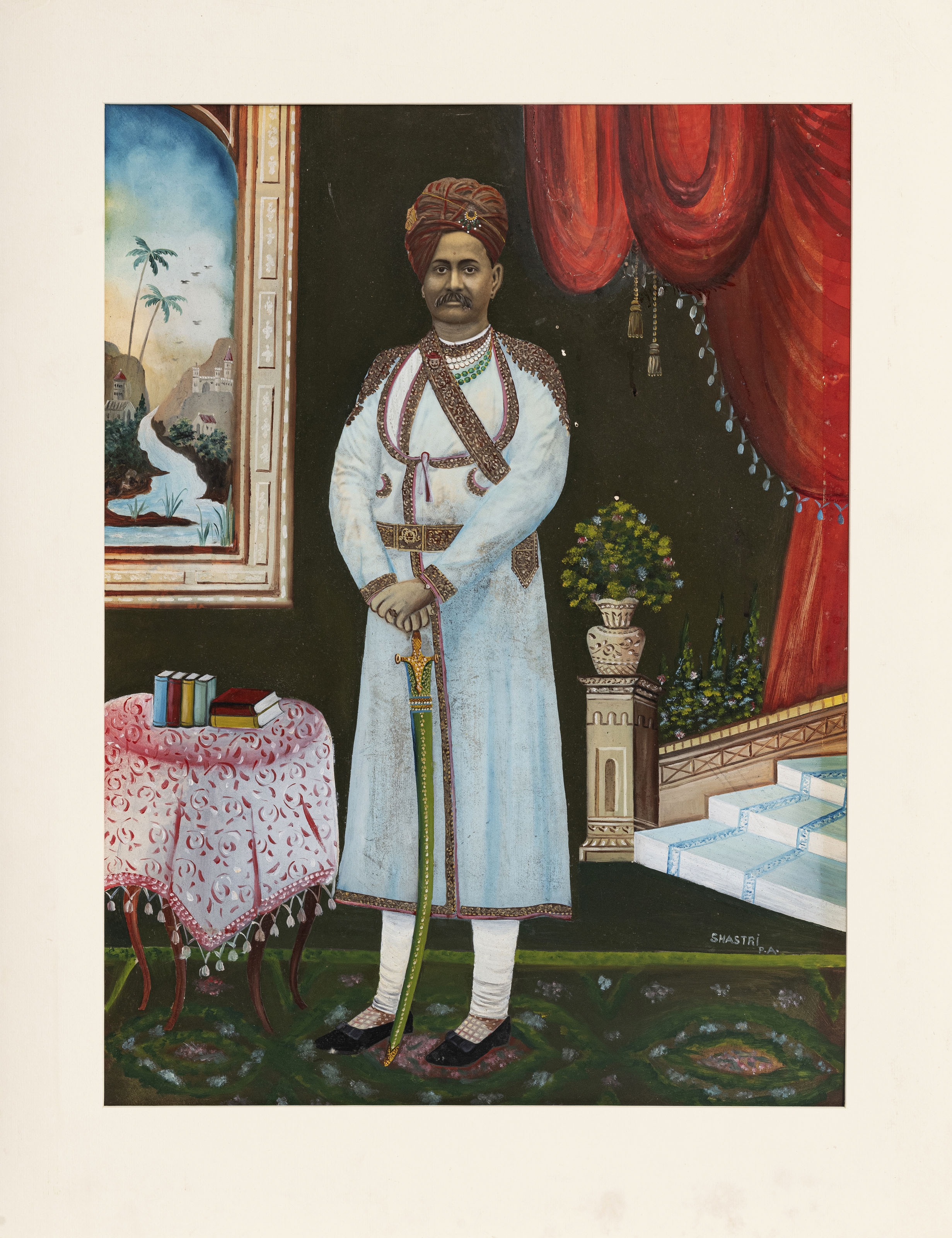 Portrait of a Maharaja from Western India