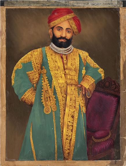 Indian School, 20th Century | Portrait of Ganga Singh, Maharaja of ...