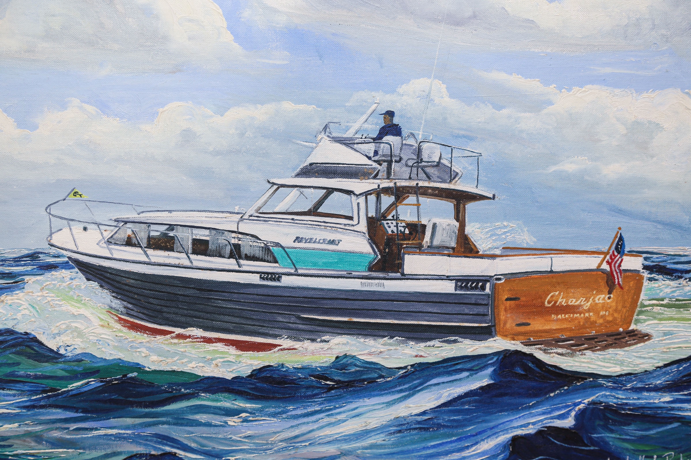 Marshall Rahn | Boating Scene | MutualArt