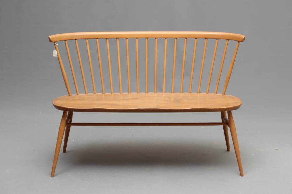 Ercol AN ERCOL MODEL 450 LOVE SEAT (1960s) MutualArt