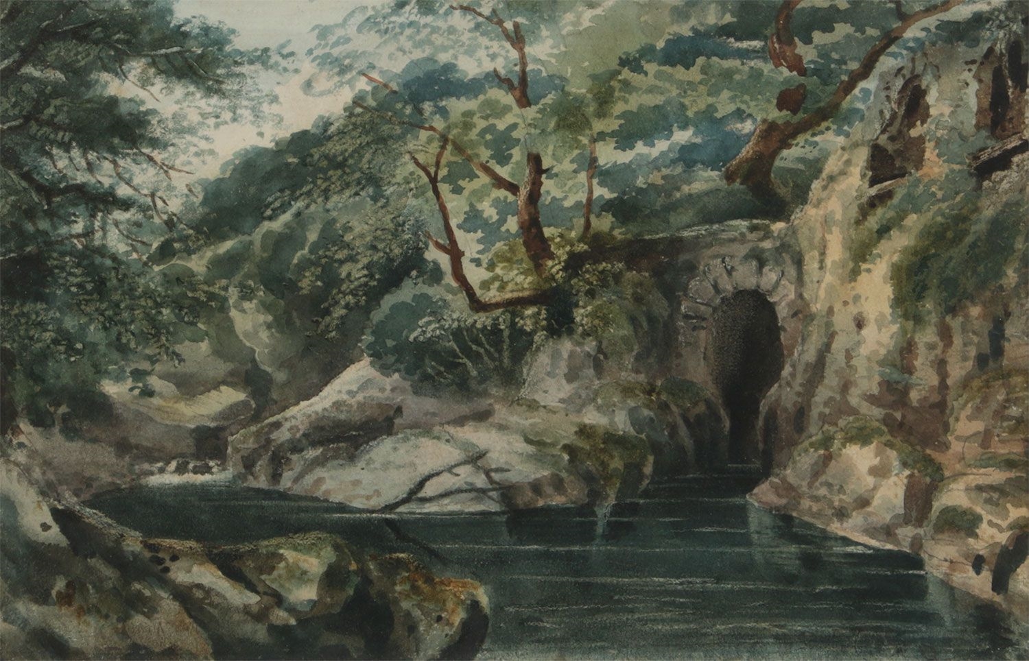 William Nicholl | THE HERMITAGE WITH THE SHIMNA RIVER | MutualArt